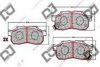 NISSA AY040KE016 Brake Pad Set, disc brake